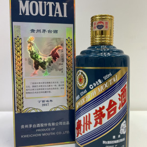 （39）貴州茅台酒 丁酉鸡 茅台酒 2017年 53％ 未開栓　中国酒 マオタイ酒買取｜貴州茅台酒の高価買取なら大黒屋